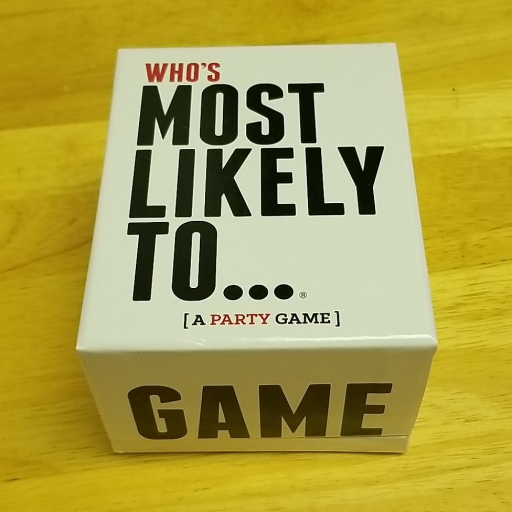 Who's most likely to... a party game